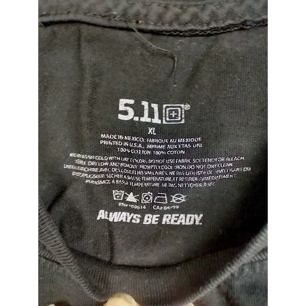 5.11 Tactical ‎ Pocket T Shirt Men's Size Large Short Sleeve Combat